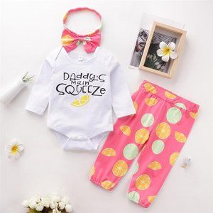 Set of 3 Baby Clothes 6 Months